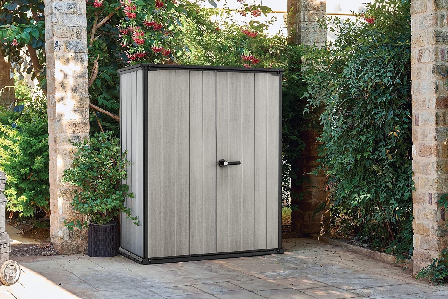 KETER Armoire extérieure HIGHSTORE Plus Gris - 1400 litres – Image 7