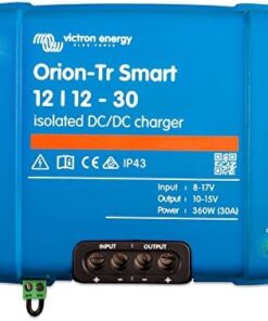 Victron Orion Smart Chargeur 30 A 12 V CC vers CC avec connectivité Bluetooth et Isolation galvanisée