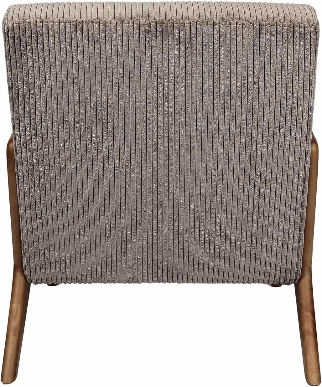 HOME DECO FACTORY, HD0348, Fauteuil Salon Cotele Scott Taupe, Softness, Mobilier, Assise, canapé et Fauteuil, 64,5x75x83,5 cm, Hauteur Assise 43 cm, Taupe – Image 5
