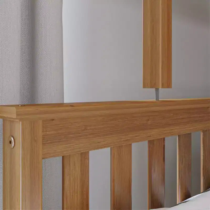 Max & Lily Solid Wood Bunk Bed, Twin over Full with Storage Trundle and Ladder for Kids – Image 19