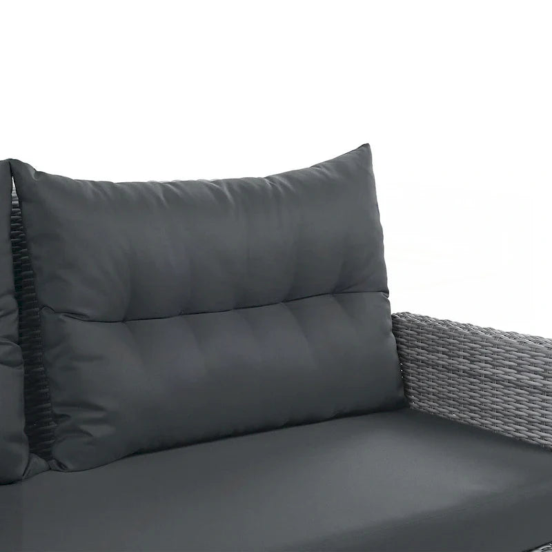 Outdoor Furniture Set Patio Rattan Furniture Set – Image 27