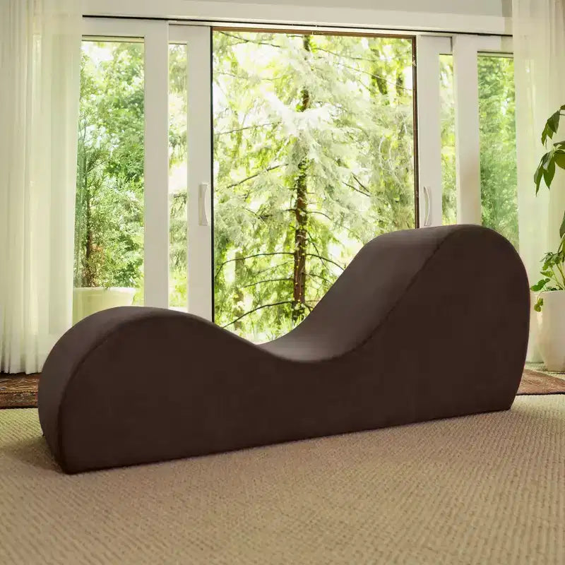 Avana Sleek Chaise Lounge for Yoga - Made in The USA - Great for Stretching, Relaxation, Exercise & More, 60D x 18W x 26H Inch, Light Grey – Image 8