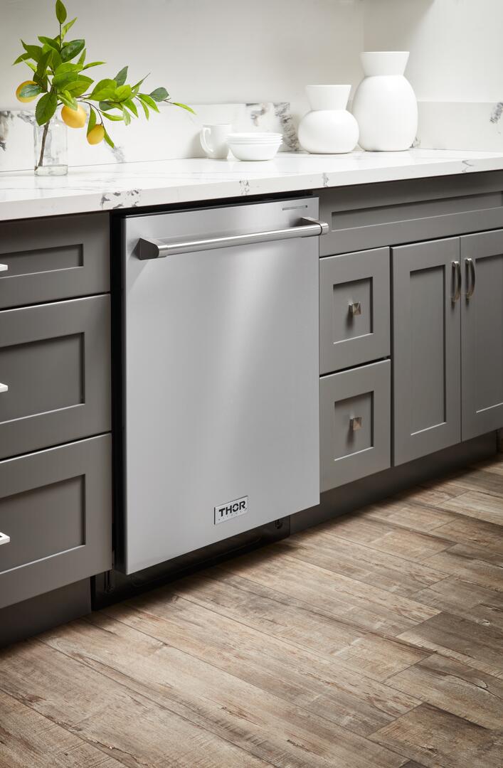 Thor 24-Inch Stainless Steel Top Control Built-In Dishwasher – Image 6