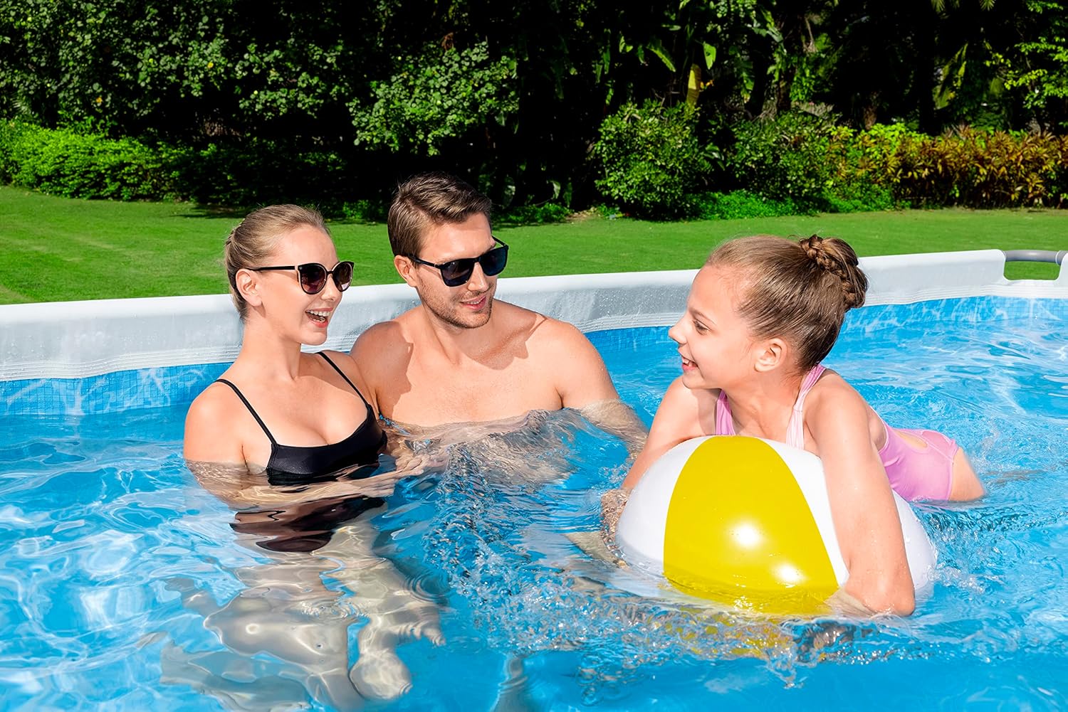 Bestway Steel Pro Max Kit Piscine Hors Sol - 412 cm x 201 cm x 122 cm - Gris foncé – Image 5