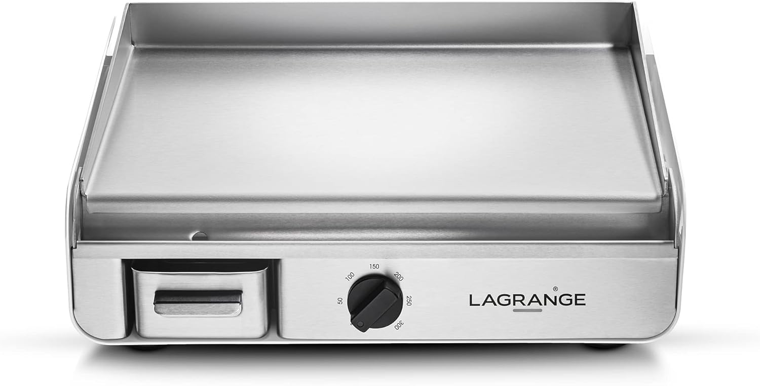 Lagrange 219104 Plancha Pro Blanche, 2300W – Image 3