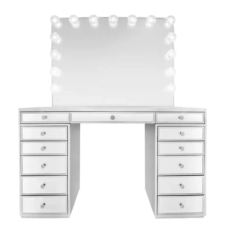 Impressions Vanity SlayStation Plus Premium Mirrored Vanity Table – Image 2