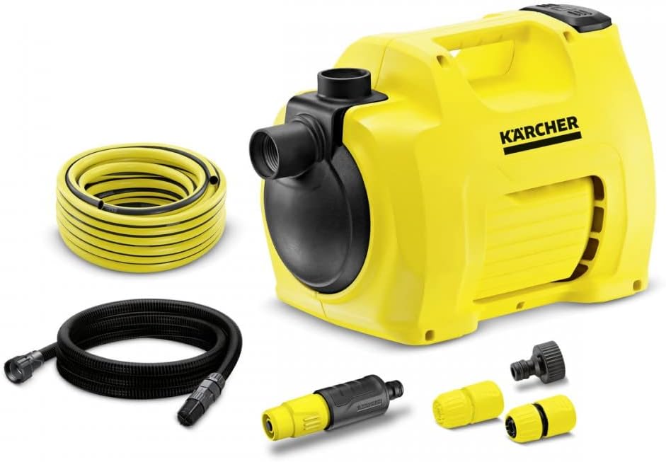 Kärcher BP3 Garden Set Plus pompe d'arrosage + kit d'aspiration et set d'arrosage complet 1.645-357.0 Jaune/Noir