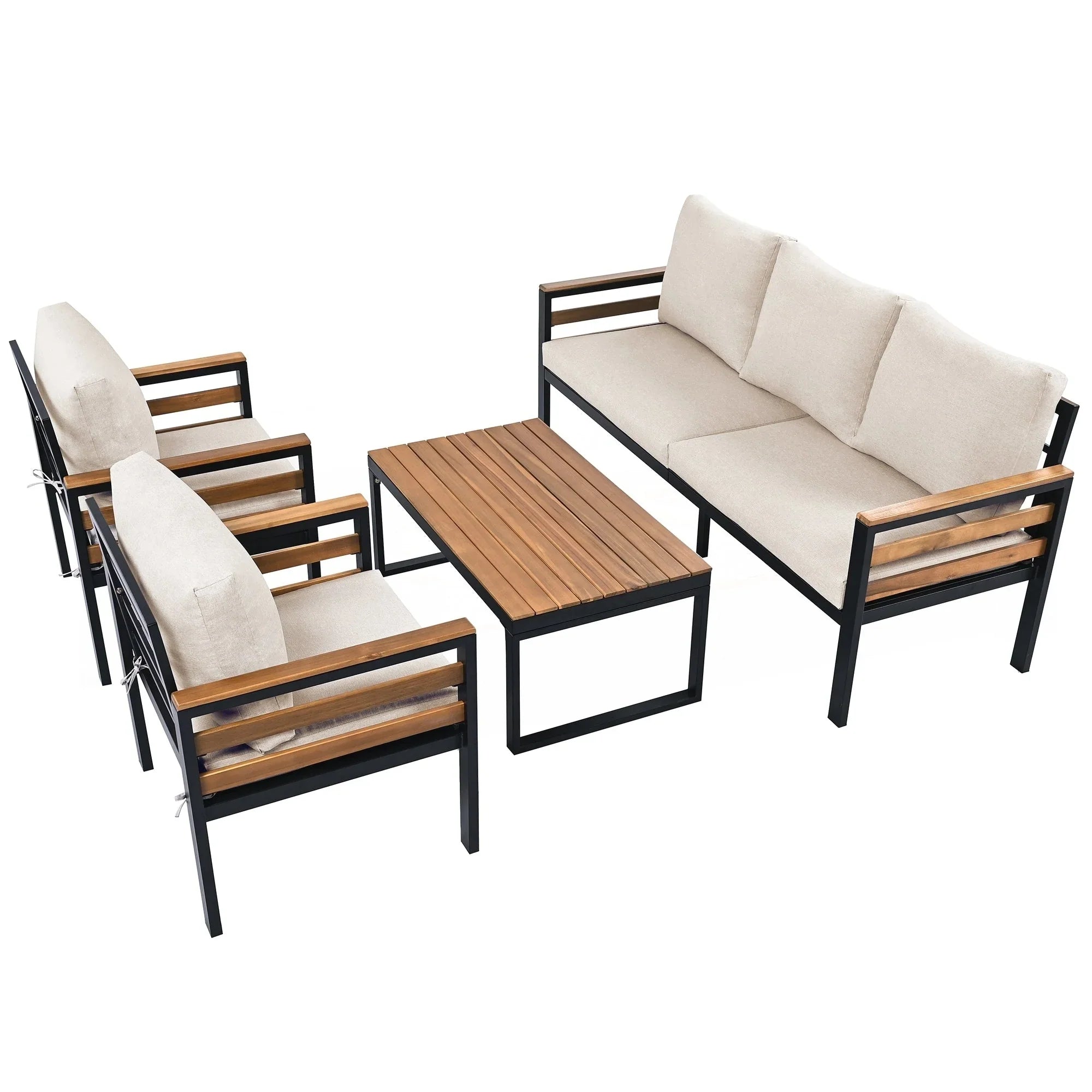 4-Piece Outdoor Furniture Sofa Set – Image 10