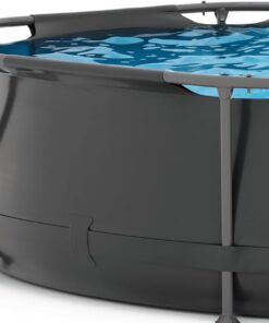 Alternative view of VirtuFit Piscine (Noir, Ø244 x 76 cm (INKL. Filterpumpe), Ronde)