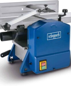 Scheppach Raboteuse & Dégauchisseuse compacte HMS850 | Puissance 1250W | 2 fers en acier rapide | Largeur de rabotage 204mm | Hauteur de passage 120mm | Régime de l'arbre 8500-1min
