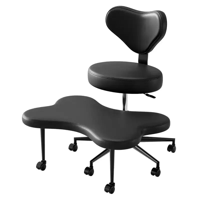 Pinmoco Ergonomic Criss Cross Office Chair, Height Adjustable Meditation Chair, 360 Swivel, Lumbar Support, Task and Office Chair, ADHD Chair – Image 20