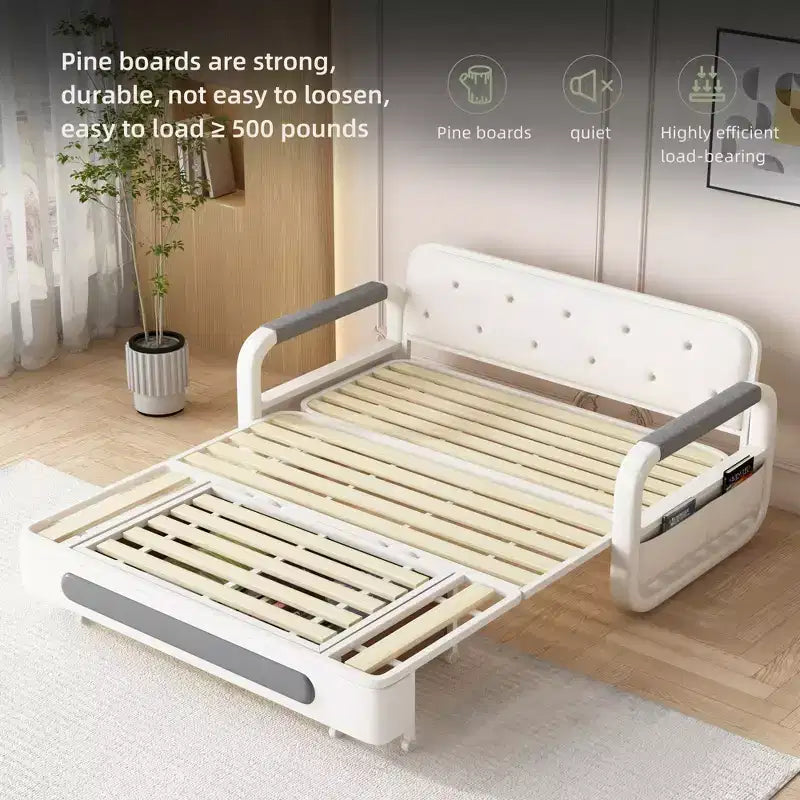 Luck Live Modern 62.2in. sleeper sofa Multifunctional Storage Sofa Bed – Image 8