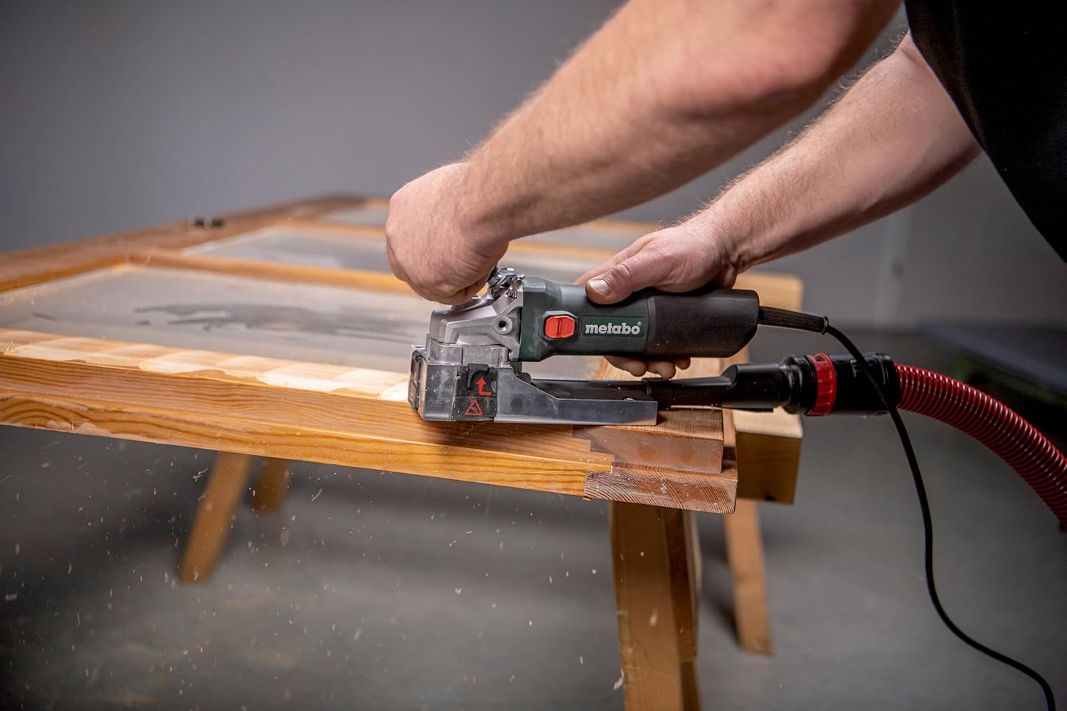 Décapeur de peinture Metabo LF 850 S 601049500 pour enlever les peintures et vernis - Puissance nominale : 850 W - Câble de 4 m, prise européenne – Image 3