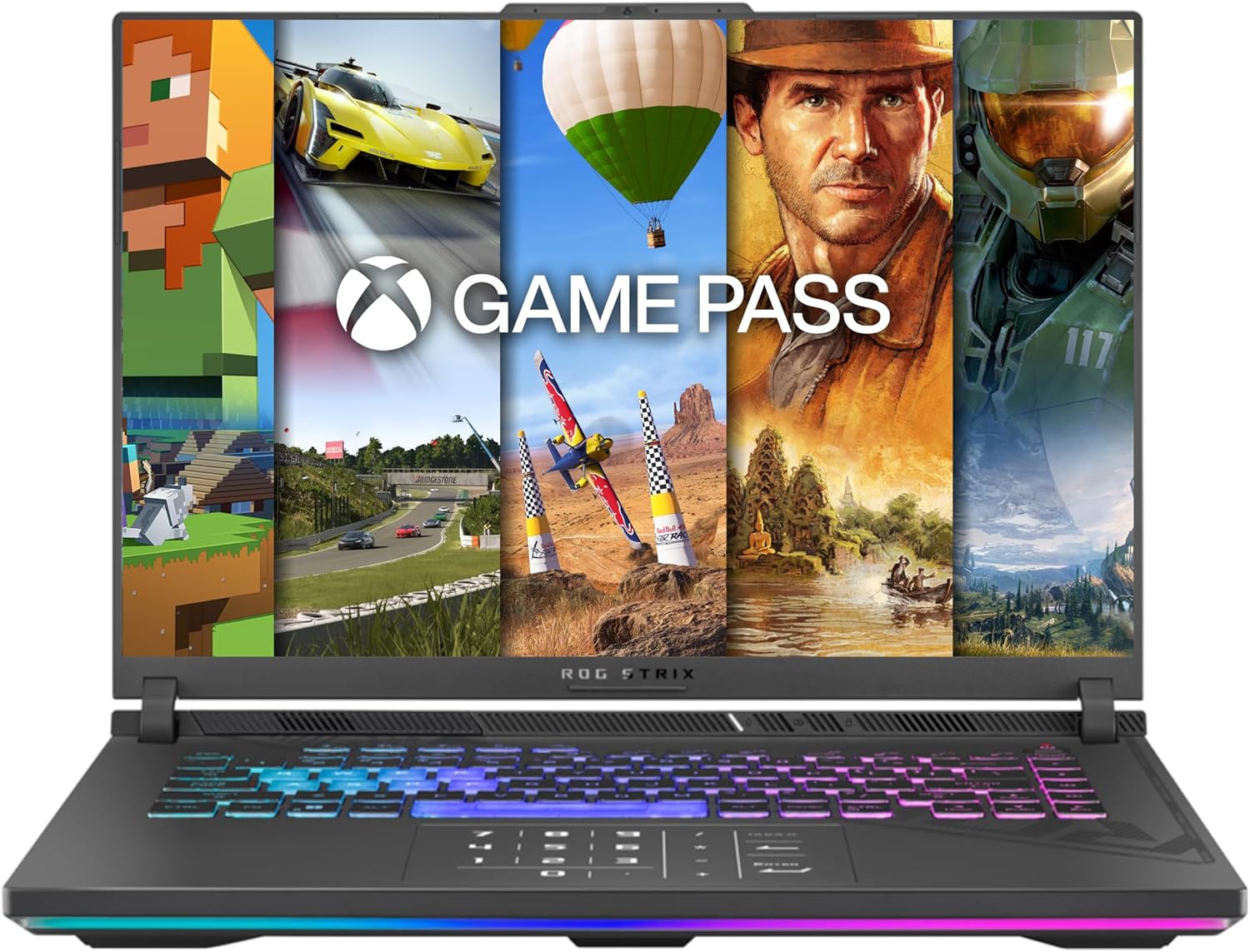 ROG STRIX-G16-G614PR-RV080WEAN 16 Pouces FHD Plus 165Hz Pc Portable (Processeur AMD R9-8940HX, 16GB DDR5, 1TB PCIe 4.0 NVMe SSD, NVIDIA GeForce RTX 5070 Ti GPU, Windows 11 Home) – Clavier AZERTY