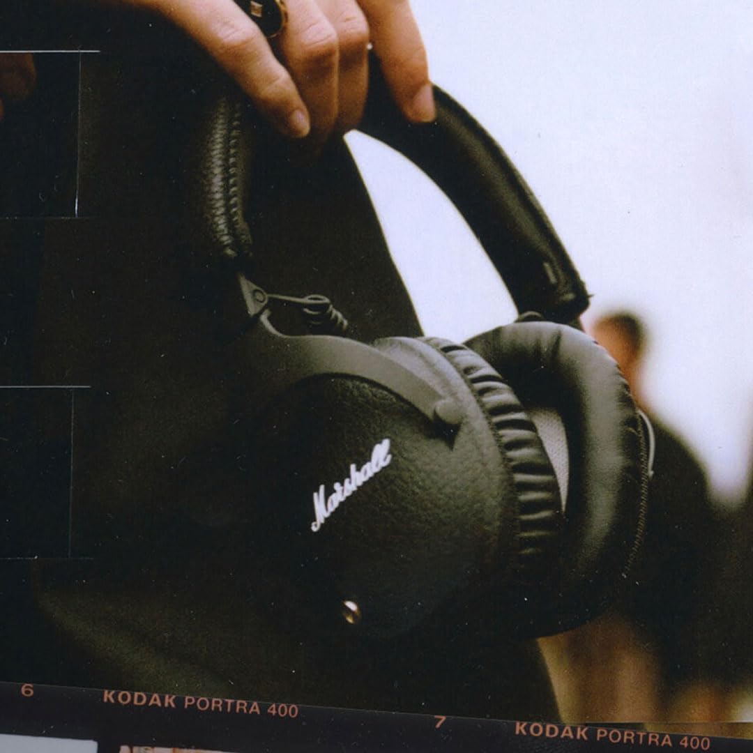 Marshall Monitor II Casque Bluetooth sans Fil avec réduction de Bruit Hybride Active, Casque Over-Ear, 30 Heures – Noir – Image 6